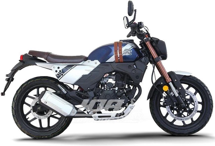 Мотоцикл LIFAN KPM 200 (LF200-3B), Синій