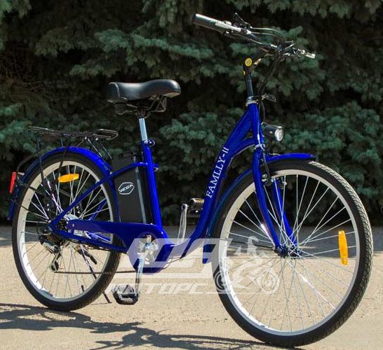 Електровелосипед Vega Family-2, Синій