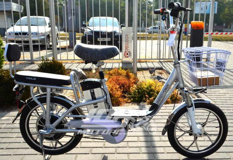 Електровелосипед Energy Power TDN17Z, Сірий