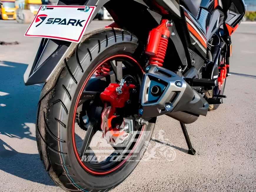 Мотоцикл SPARK SP200R-27, Черный с красным