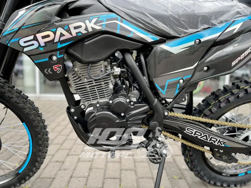 Мотоцикл SPARK SP250P-2, Чорний