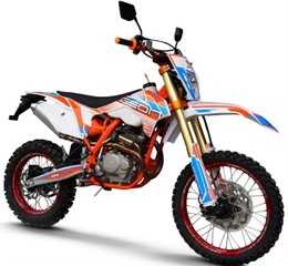 Мотоцикл GEON TERRAX 250 CB (19/16) STND, Білий з помаранчевим