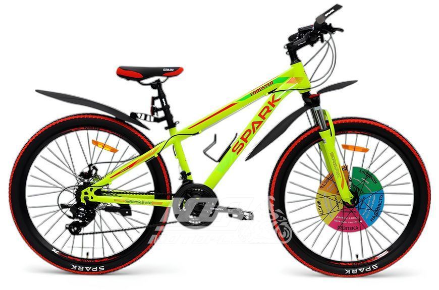 Велосипед SPARK FORESTER (колеса - 26", сталева рама - 13")