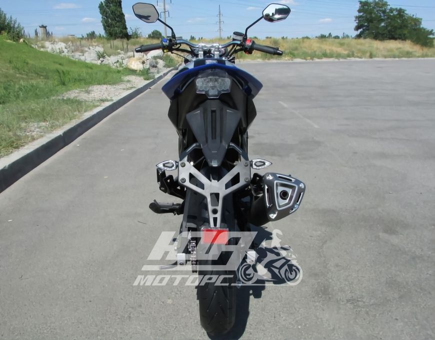 Мотоцикл SPARK SP200R-28, Чорно-синій
