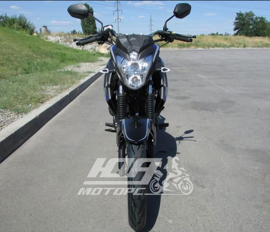 Мотоцикл SPARK SP200R-28, Черно-синий