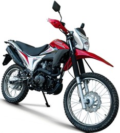 Мотоцикл SPARK SP250D-2, Чорний з червоним
