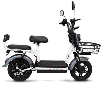 Электровелосипед SPARK ZIPPY (колеса - 10 - 2.5", стальная рама - 14"), Серый