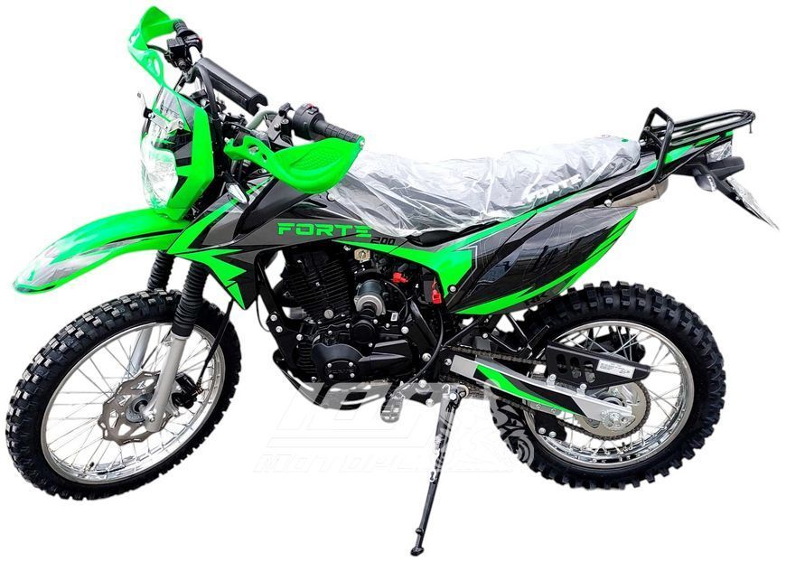 Мотоцикл FORTE FT200GY-C2, Красно-черный