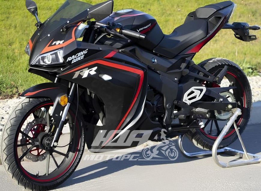 Мотоцикл VIPER V250-R1, Чорно-червоний