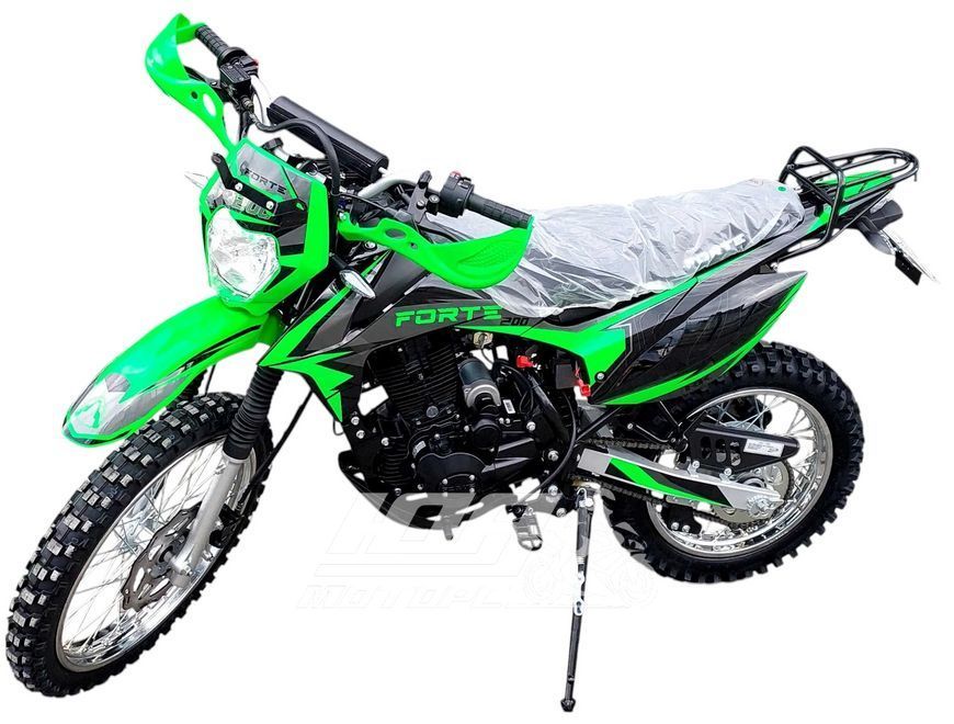 Мотоцикл FORTE FT200GY-C2, Красно-черный