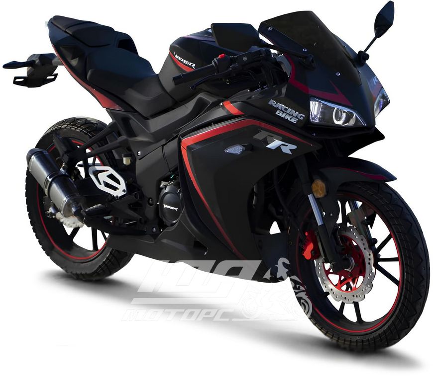 Мотоцикл VIPER V250-R1, Черно-красный