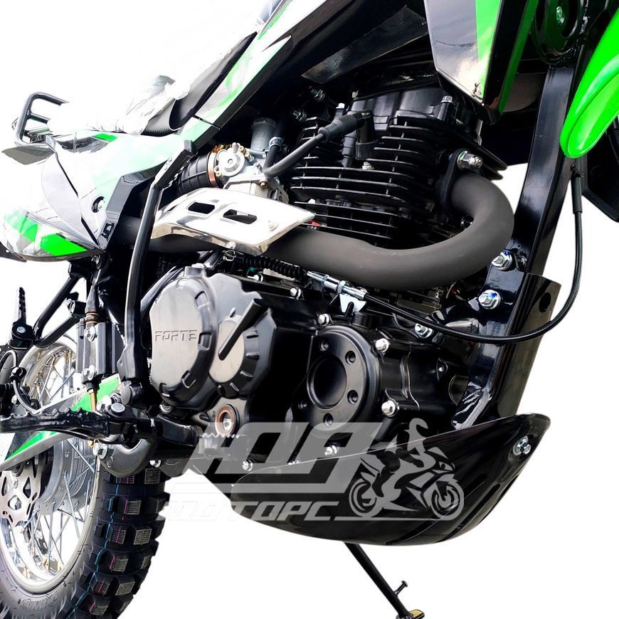 Мотоцикл FORTE FT200GY-C2, Красно-черный
