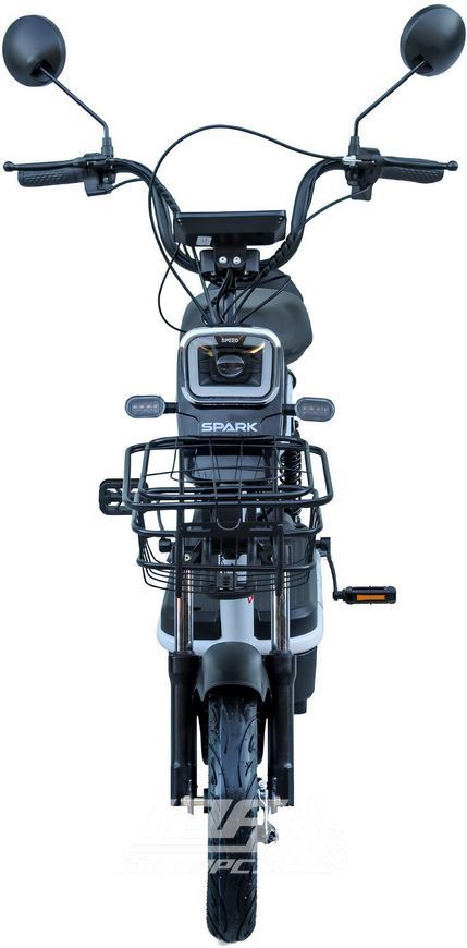 Електровелосипед SPARK CITY (колеса - 10 - 2.75", стальная рама - 14"), Чорний