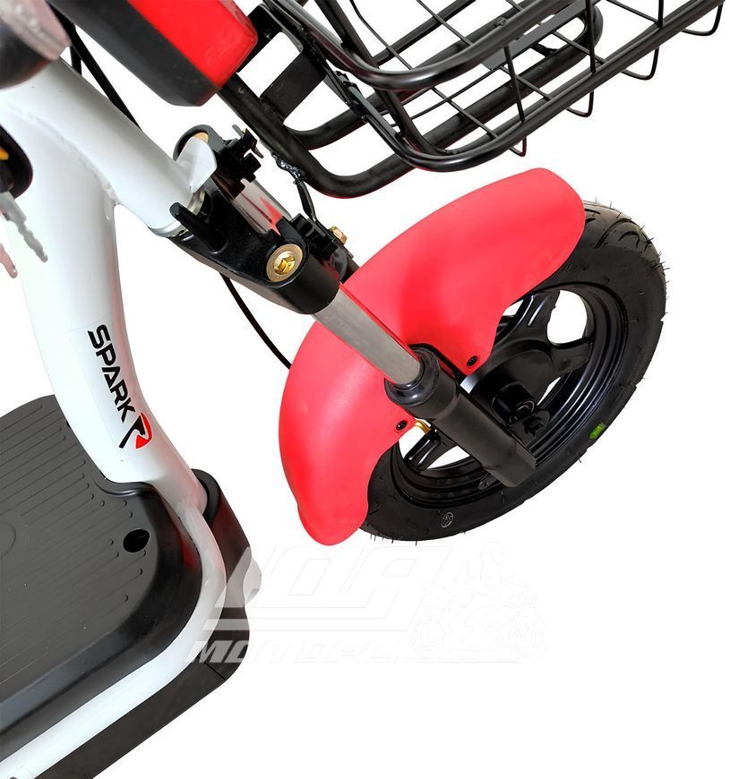 Електровелосипед SPARK CITY (колеса - 10 - 2.75", стальная рама - 14"), Чорний