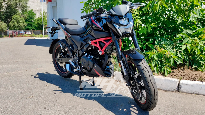 Мотоцикл LIFAN SR200, Чорний