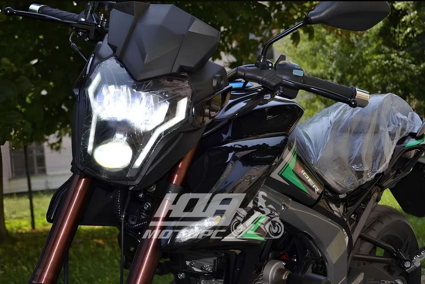 Мотоцикл VIPER ZS200-1, Чорний