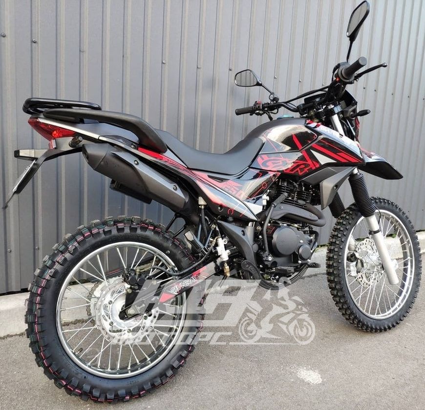 Мотоцикл SHINERAY XY250-6C LIGHT, Красно-черный