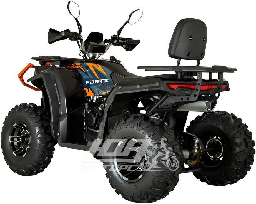 Квадроцикл FORTE AFC200L PRO, Черно-оранжевый