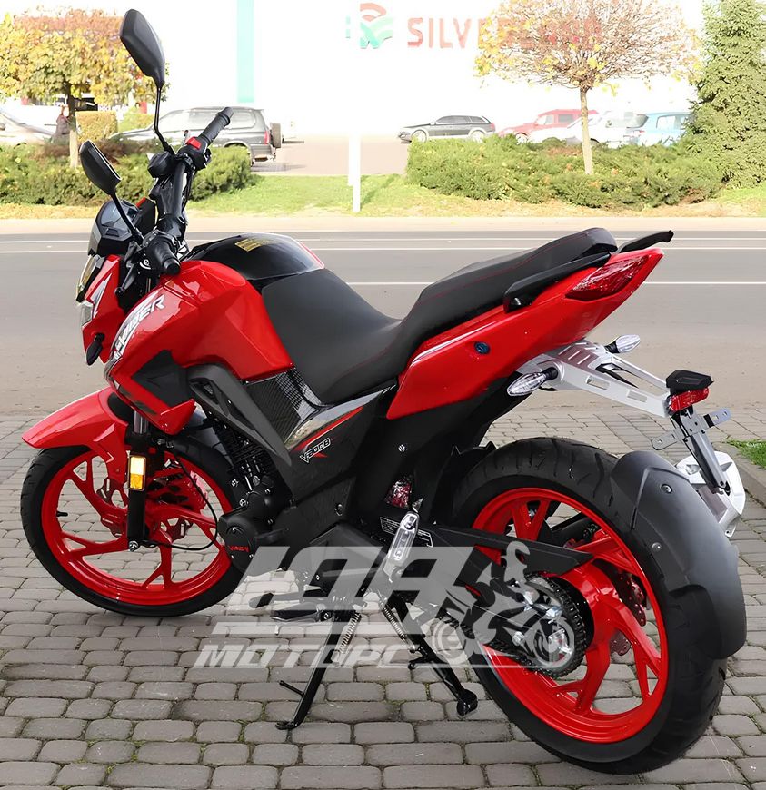 Мотоцикл VIPER ZS200-3, Червоний