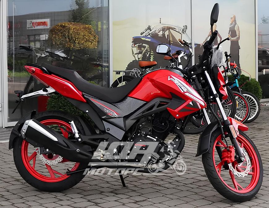 Мотоцикл VIPER ZS200-3, Красный