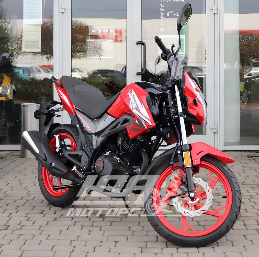 Мотоцикл VIPER ZS200-3, Червоний