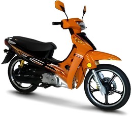 Скутер Zongshen ZS50Q-16 (ZS500-4E), Оранжевый