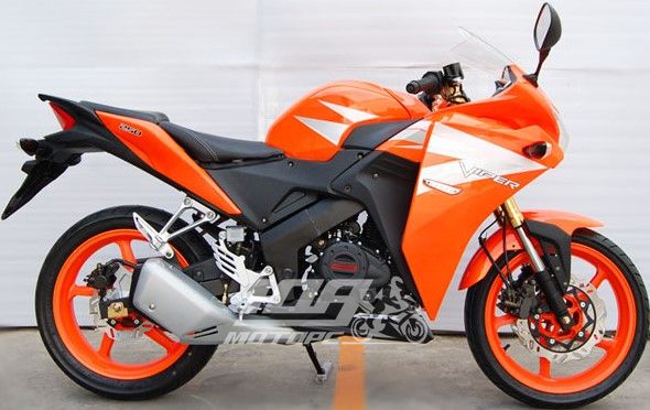 Мотоцикл VIPER V250CR (PRO-LINK), Помаранчевий