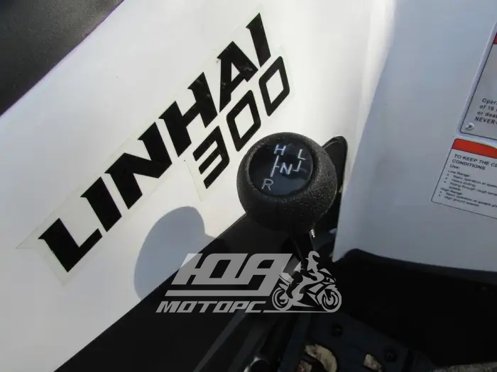 Квадроцикл LINHAI-YAMAHA LH300ATV-3D, Чорно-білий