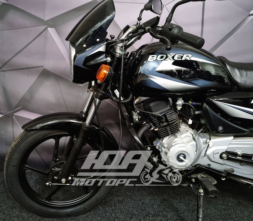 Мотоцикл BAJAJ BOXER BM 150, Чорний