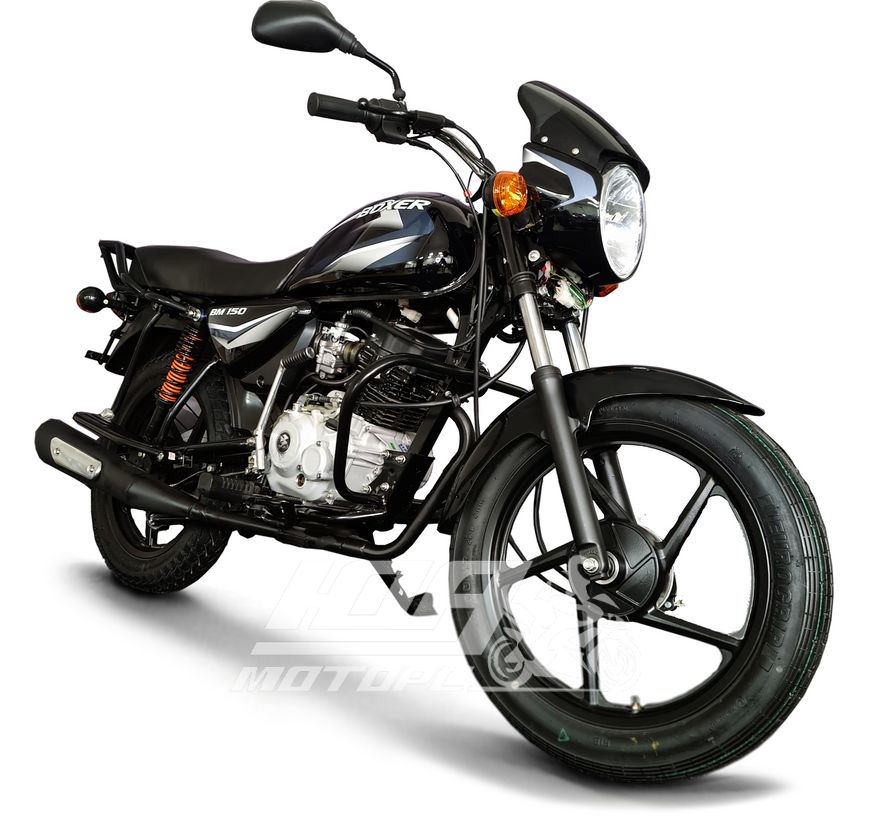 Мотоцикл BAJAJ BOXER BM 150, Черный