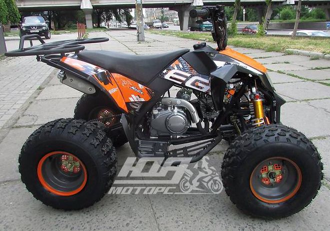 Квадроцикл COMMAN Egl Raptor XT 125, Оранжевый