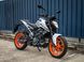 Мотоцикл KTM DUKE 200 NO ABS, Черный с бело-оранжевый