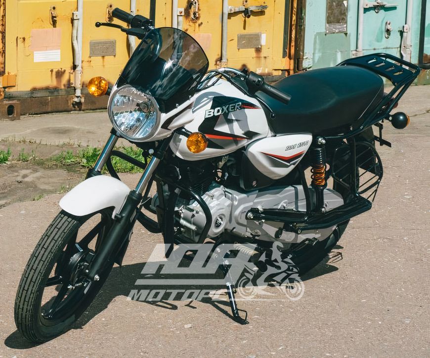 Мотоцикл BAJAJ BOXER BM 150 UG (5 передач), Белый