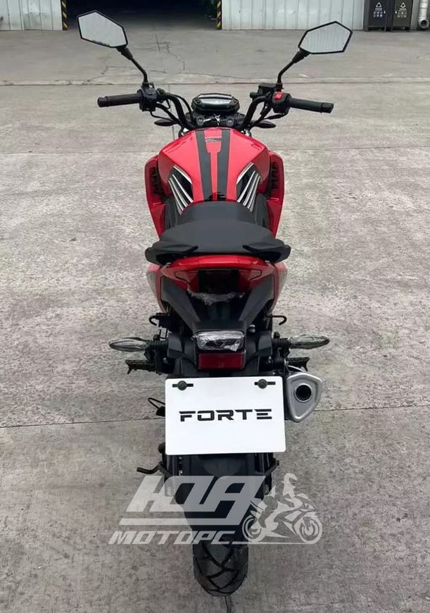 Мотоцикл FORTE BS-250, Чорний