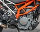 Мотоцикл KTM DUKE 390, Черный с бело-оранжевый