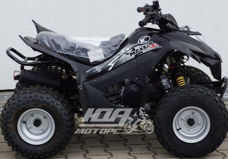 Квадроцикл Kymco Maxxer 50 (Mongoose), Чорний