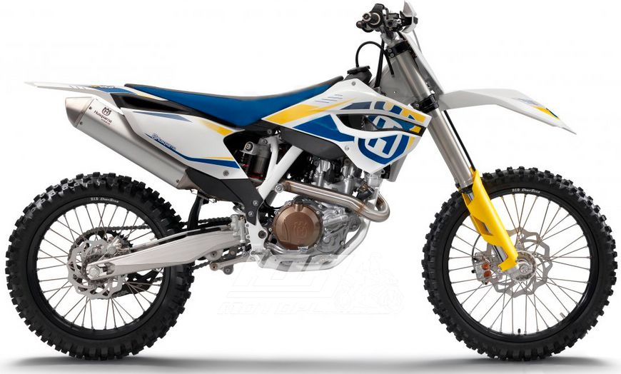 Мотоцикл HUSQVARNA FC 450, Белый с голубым
